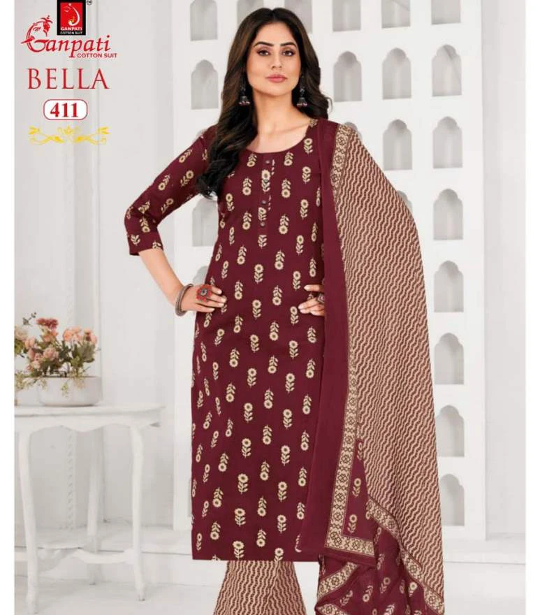 Ganpati Bella Vol-4 - Kurti Pant With Dupatta